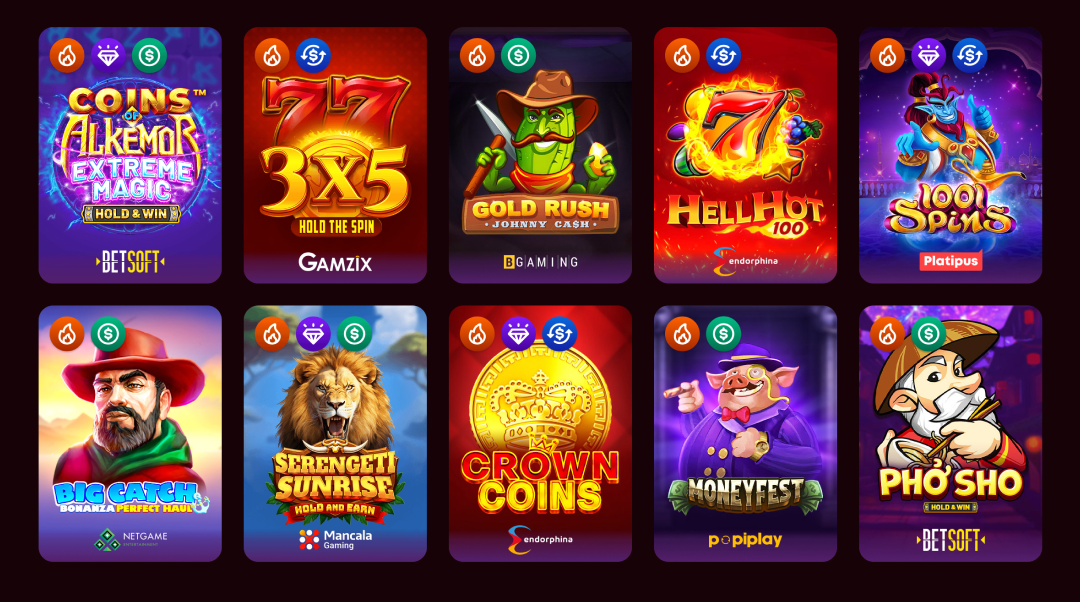 SpinoBon Games